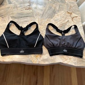 Gray alo sports bra.  NWOT  got the wrong size. . Size small